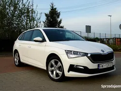 Biały Używany 2021 Skoda Scala Style Hatchback | 67 900 zł (Uczciwa cena)