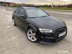 Czarny Używany 2016 Audi A3 Sportback S-Line Hatchback | 93 000 zł