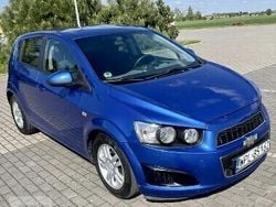 Niebieski Używany 2013 Chevrolet Aveo LT Hatchback | 22 700 zł