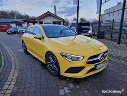 Żółty (metalik) Używany 2019 Mercedes CLA200 AMG Sedan/Limuzyna | 125 900 zł