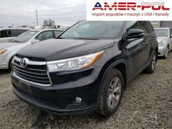 Czarny Używany 2016 Toyota Highlander SUV | 90 000 zł