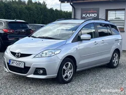 Srebrny Używany 2008 Mazda 5 Minivan | 12 490 zł (Uczciwa cena)