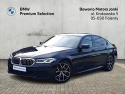 Czarny szafir metalizowany Używany 2022 BMW 540 Shadowline Sedan/Limuzyna | 239 900 zł (Dość drogi)