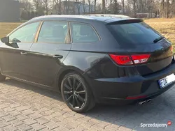 Czarny Używany 2014 Seat Leon FR Kombi | 39 990 zł (Dobra cena)