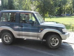 Niebieski ciemny Używany 2000 Hyundai Galloper SUV | 9500 zł