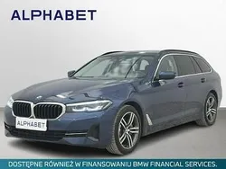 Niebieski ciemny Używany 2021 BMW 530 Kombi | 184 900 zł (Drogi)