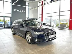Granatowy Używany 2021 Audi A6 Sport Kombi | 147 900 zł (Drogi)
