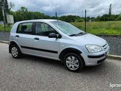 Srebrny (metalik) Używany 2005 Hyundai Getz Hatchback | 3700 zł (Uczciwa cena)