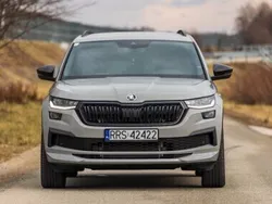 Szary Używany 2022 Skoda Kodiaq SportLine SUV | 160 000 zł (Uczciwa cena)