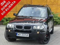 Czarny Używany 2006 BMW X3 Sport Line SUV | 25 900 zł (Uczciwa cena)