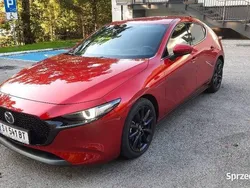 Bordowy Używany 2020 Mazda 3 Hatchback | 89 900 zł (Uczciwa cena)