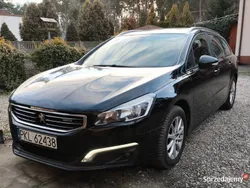 Czarny Używany 2016 Peugeot 508 Kombi | 38 900 zł (Dobra cena)