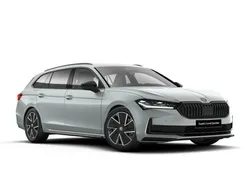 Srebrny pebble metalizowany Nowe 2025 Skoda Superb SportLine Kombi | 226 100 zł (Uczciwa cena)