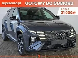 Szary Nowe 2024 Hyundai Tucson N Line SUV | 143 490 zł (Dość drogi)