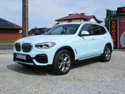 Niebieski jasny Używany 2021 BMW X3 SUV | 139 900 zł (Super Cena)