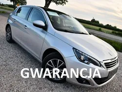 Srebrny (metalik, perła) Używany 2014 Peugeot 308 Hatchback | 28 999 zł (Uczciwa cena)