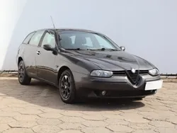 Czarny Używany 2003 Alfa Romeo 156 Kombi | 2999 zł