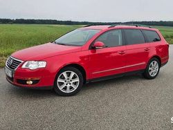 Czerwony Używany 2008 VW Passat Kombi | 13 900 zł (Uczciwa cena)