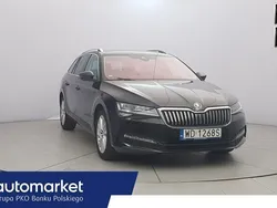 Czarny (metalik) Używany 2021 Skoda Superb Ambition Kombi | 104 850 zł (Dość drogi)