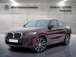 Piemont red metallic metalizowany Używany 2021 BMW X4 Shadowline SUV | 185 900 zł (Uczciwa cena)
