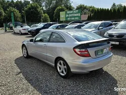 Srebrny Używany 2005 Mercedes C160 Coupe | 14 900 zł