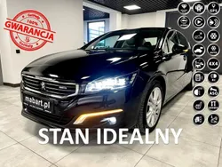 Czarny (metalik) Używany 2015 Peugeot 508 Sedan/Limuzyna | 48 000 zł (Dość drogi)