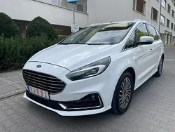Biały (metalik) Używany 2020 Ford S-MAX S Minivan | 69 900 zł (Uczciwa cena)