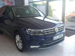 Niebieski Używany 2016 VW Tiguan Highline SUV | 91 900 zł