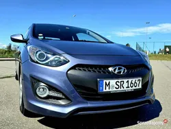 Niebieski Używany 2013 Hyundai i30 Classic Coupe | 24 800 zł (Uczciwa cena)