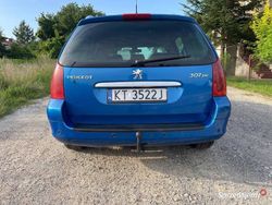 Niebieski Używany 2002 Peugeot 307 Kombi | 6950 zł (Drogi)
