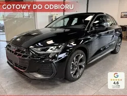 Czarny Nowe 2025 Audi A3 Sportback S-Line Hatchback | 167 100 zł (Dość drogi)