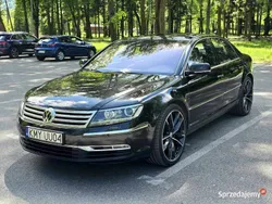 Czarny Używany 2010 VW Phaeton Sedan/Limuzyna | 79 000 zł