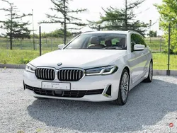 Biały Używany 2020 BMW 530 Luxury Line Kombi | 126 800 zł