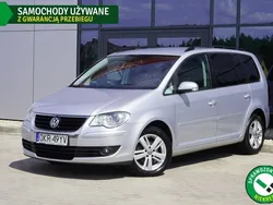 Srebrny Używany 2008 VW Touran Minivan | 24 499 zł (Dość drogi)