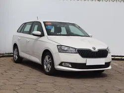 Biały Używany 2021 Skoda Fabia Kombi | 45 999 zł (Uczciwa cena)
