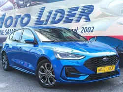 Niebieski Używany 2022 Ford Focus ST-Line Hatchback | 71 500 zł (Dobra cena)