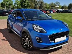 Niebieski Używany 2023 Ford Puma Sedan/Limuzyna | 78 800 zł