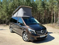 Brązowy Używany 2019 Mercedes V250 Minivan | 177 000 zł