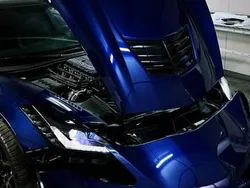 Niebieski (metalik) Używany 2017 Chevrolet Corvette Coupe | 429 777 zł