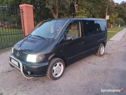 Czarny Używany 1997 Mercedes Vito Minivan | 5900 zł
