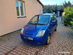 Niebieski Używany 2007 Chevrolet Matiz Hatchback | 4500 zł