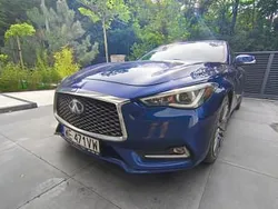 Niebieski Używany 2017 Infiniti Q60 Sport Tech Coupe | 95 000 zł
