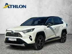 Biały (metalik) Używany 2021 Toyota RAV4 Hybrid SUV | 155 800 zł (Drogi)
