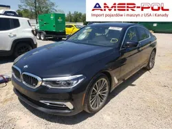 Czarny Używany 2017 BMW 540 Sedan/Limuzyna | 94 000 zł