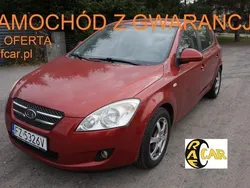 Bordowy Używany 2007 Kia Ceed 2 Hatchback | 13 999 zł (Uczciwa cena)