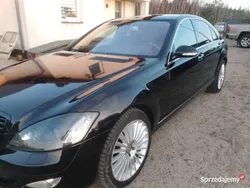 Czarny Używany 2007 Mercedes S320 Sedan/Limuzyna | 46 500 zł (Uczciwa cena)