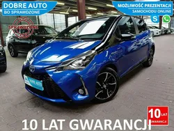 Niebieski Używany 2017 Toyota Yaris Hybrid Style Hatchback | 59 800 zł (Uczciwa cena)