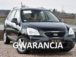Czarny (metalik) Używany 2012 Kia Carens 2 Minivan | 18 999 zł