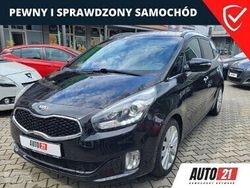 Czarny Używany 2014 Kia Carens Minivan | 44 900 zł (Dość drogi)