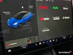 Niebieski Używany 2021 Tesla Model 3 Long Range Sedan/Limuzyna | 89 900 zł
